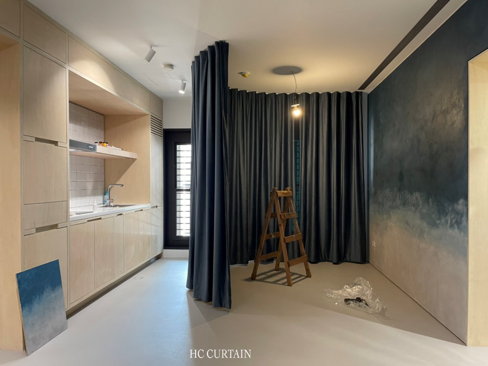 窗簾類作品-八德路賴宅