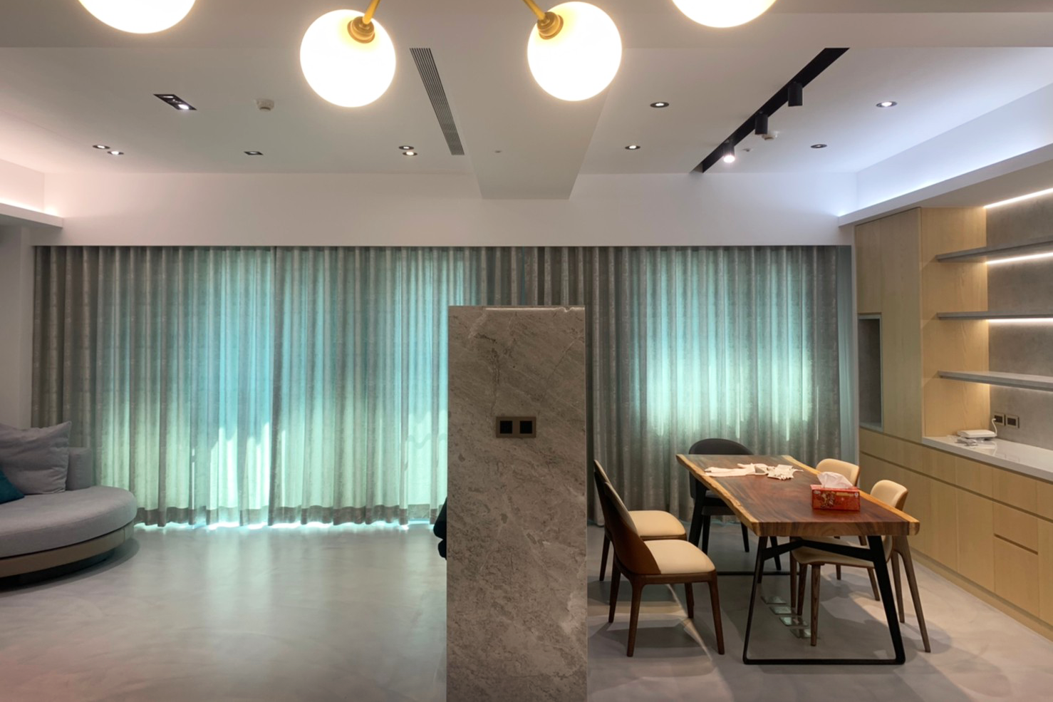 窗簾類作品-新店江陵春邱宅