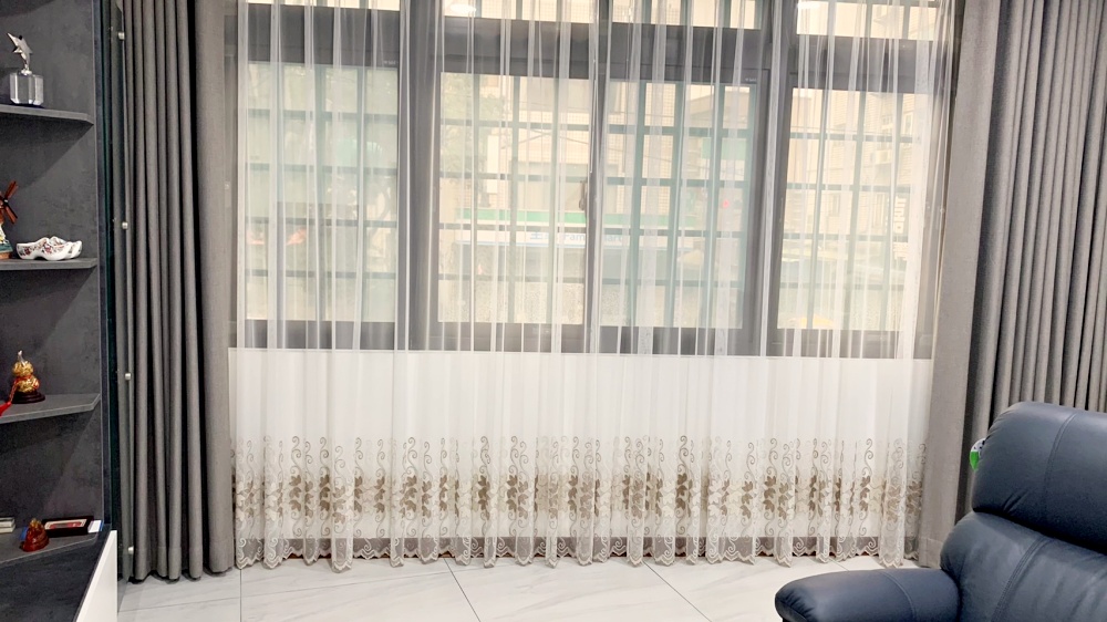 窗簾類作品-桃園介壽路黃宅