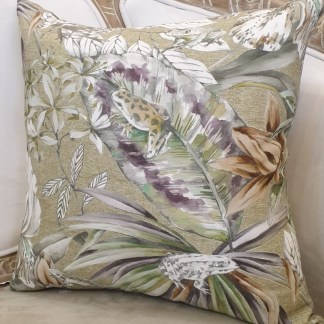 抱枕套-英國純棉家飾布 熱帶雨林