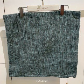 抱枕套(其他size) 編織紋家飾布 粗曠立體紋 藍綠