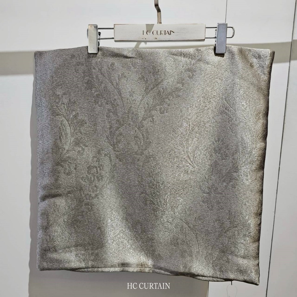 抱枕套(其他size) 壓紋家飾布 宮廷花紋 咖啡金