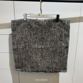 抱枕套(其他size) 編織紋家飾布 粗曠立體 黑白紋