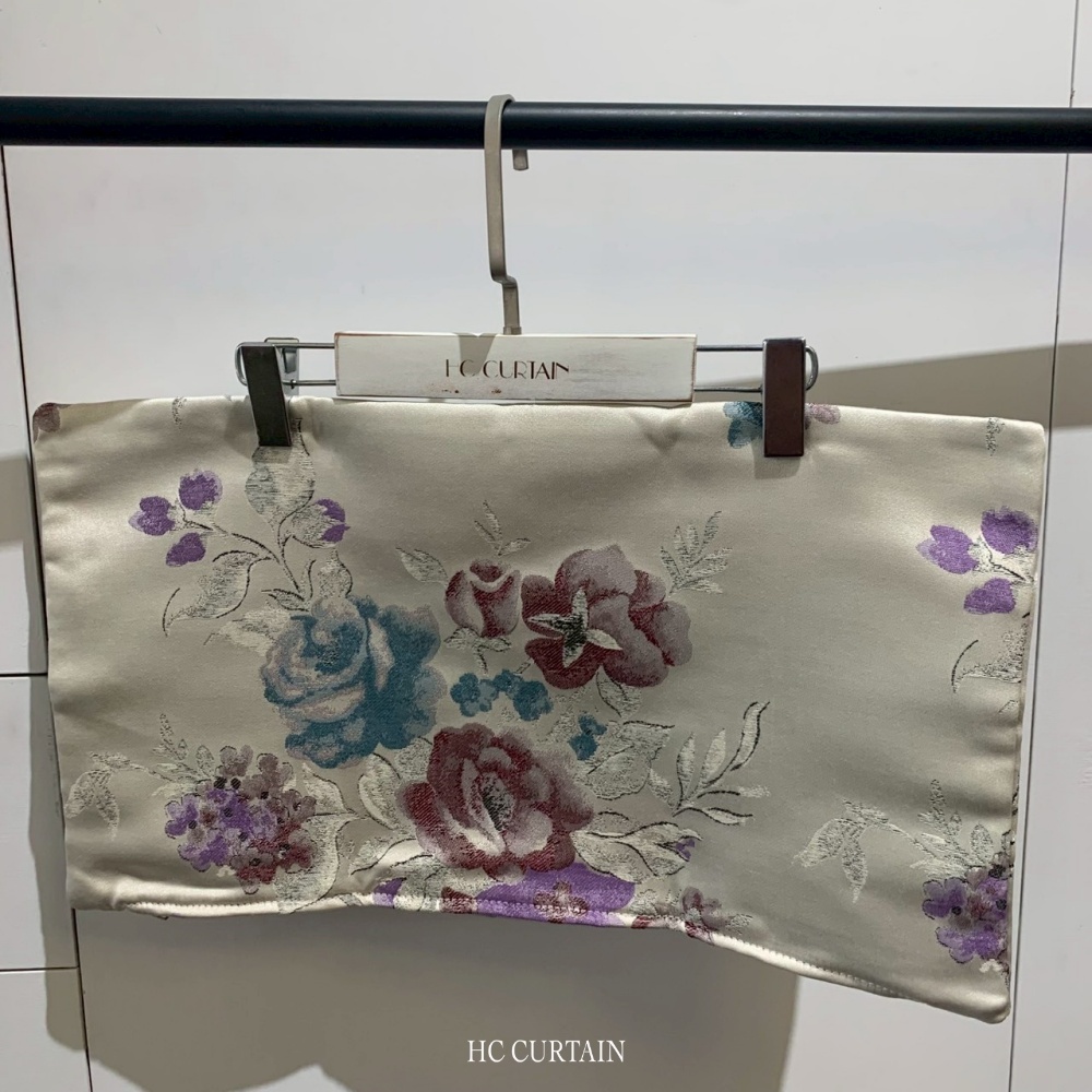 腰枕套(其他size) 緹花家飾布 織錦玫瑰紋