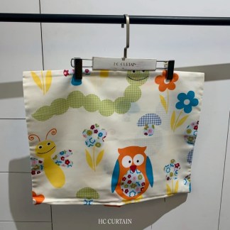 抱枕套(其他size) 英國進口印花純棉 貓頭鷹 毛毛蟲 童趣