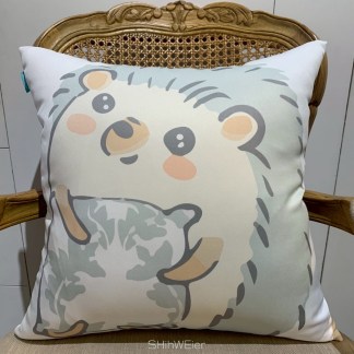 SHihWEier®原創印花抱枕套 現貨 HC1108 大萌萌 雙面不同圖