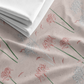 SHihWEier印花布料 HC1118 曼珠沙華