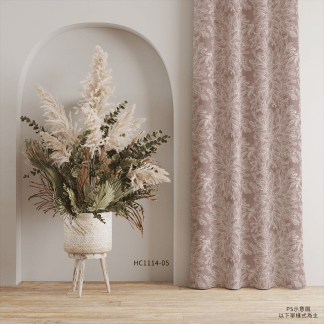 品牌原創印花窗簾HC1114 Linen Lace 亞麻蕾絲
