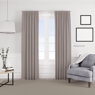 織紋印花窗簾 HC4010 直刷密紋