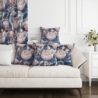 HC印花抱枕套 HC7006 Protea 帝王花