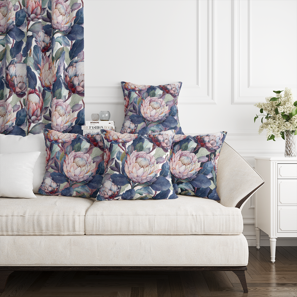 HC印花抱枕套 HC7006 Protea 帝王花