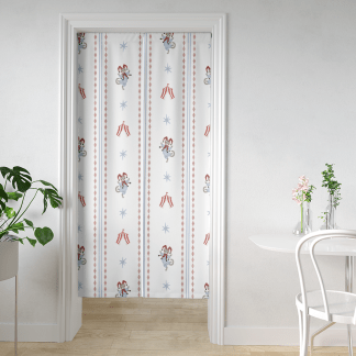 HC印花門簾 HC7008E 馬戲團系列-星光謝幕