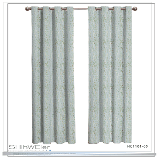 品牌原創印花窗簾 HC1101 Blossoming pearl leaves 朵朵珠葉