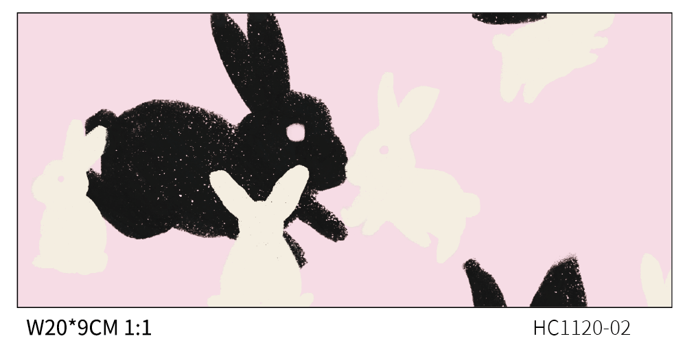 SW原創印花桌巾 HC1120 捉迷兔:圖片 7