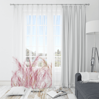 品牌原創印花窗紗 HC3016 Miscanthus 秋芒