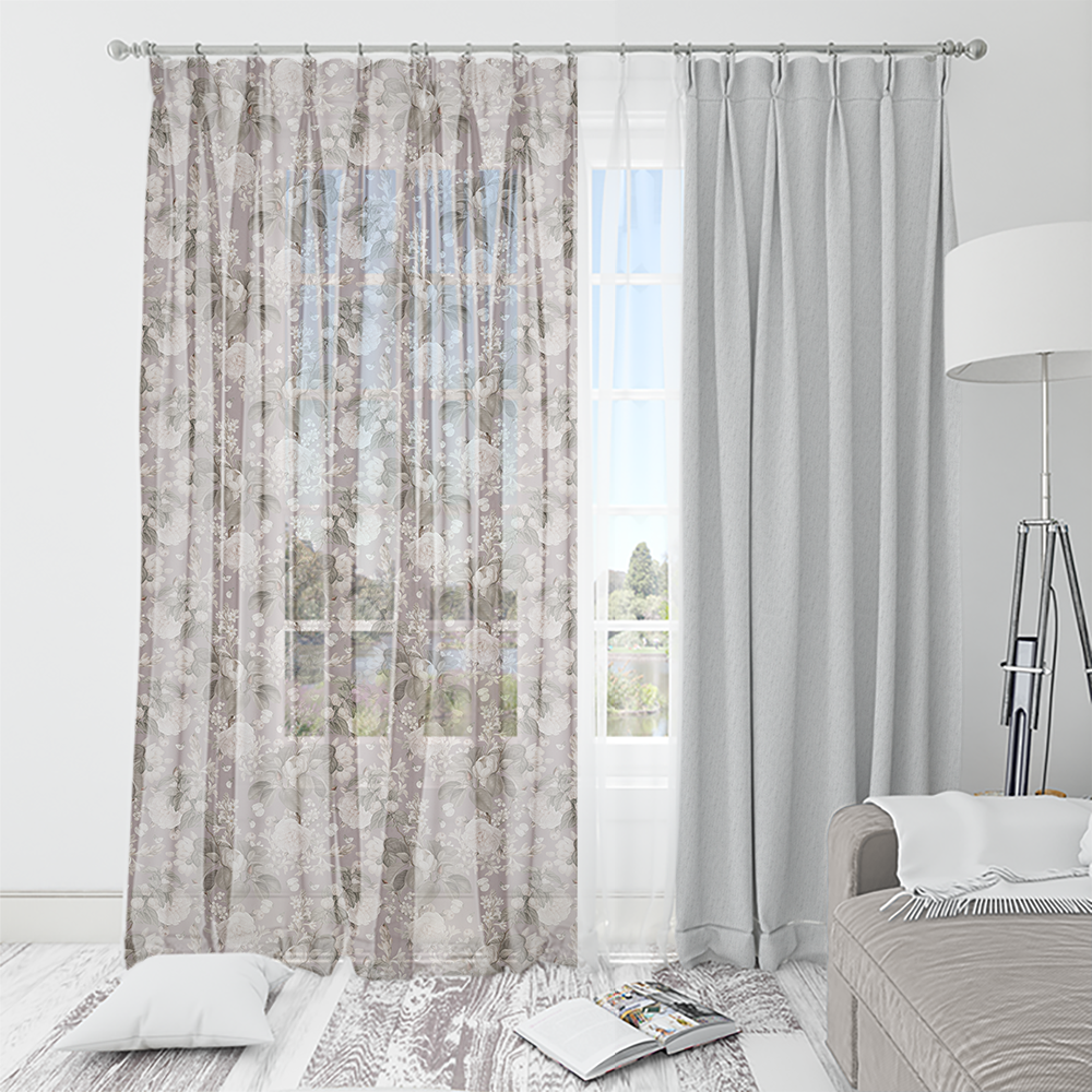 HC印花窗紗 HC7005 VintageRoseWaltz 復古薔薇舞香