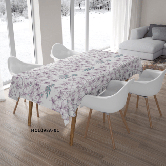 SHihWEier原創設計 印花桌巾 HC1098 紫花苦楝