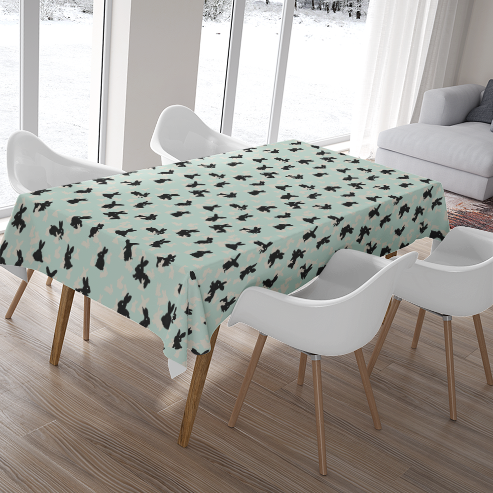 SW原創印花桌巾 HC1120 捉迷兔:圖片 4