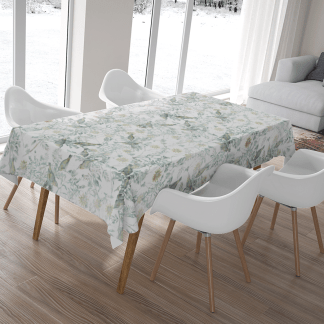 HC印花桌巾 HC7004 Emerald Songbird 翠鳥蔚綠