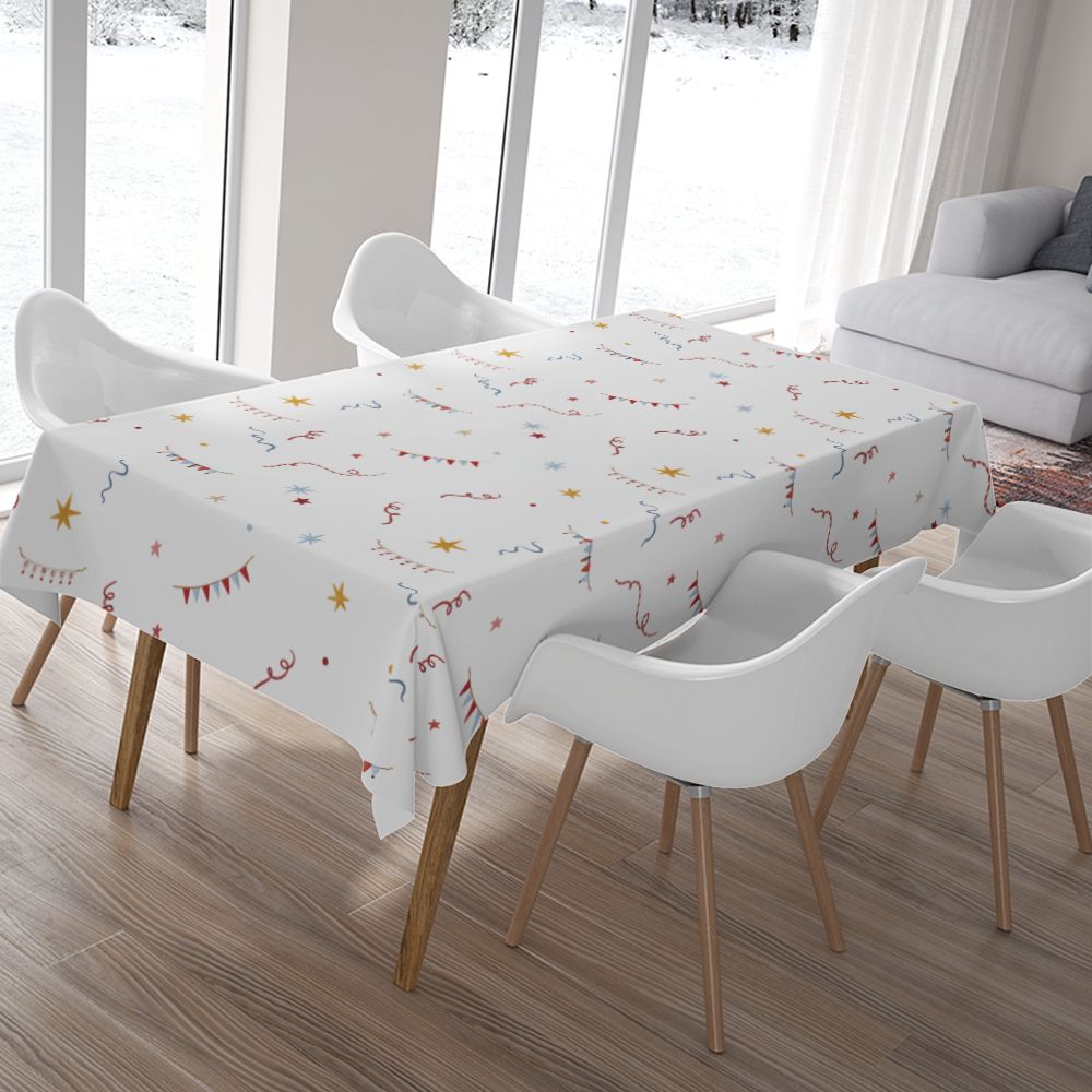 HC印花桌巾 HC7008B 馬戲團系列-歡樂碎片