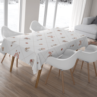 HC印花桌巾 HC7008C 馬戲團系列-夢幻幾何