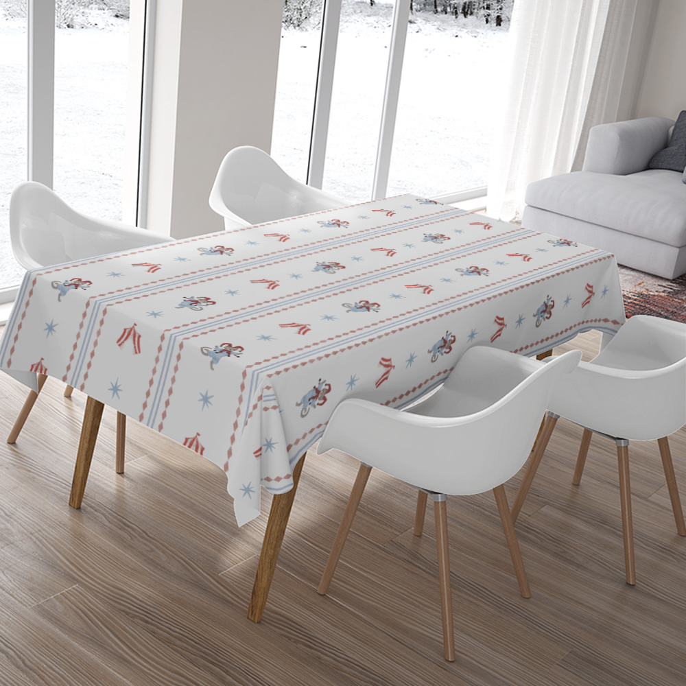 HC印花桌巾 HC7008E 馬戲團系列-星光謝幕