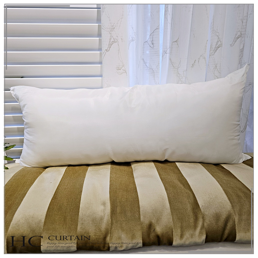 台灣製造 抱枕用棉心 適用90X35cm長型抱枕套