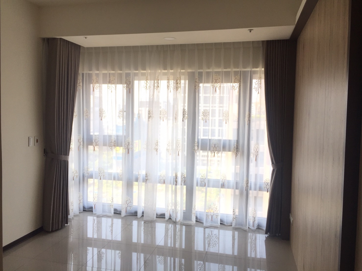 窗簾類作品-板橋潤泰