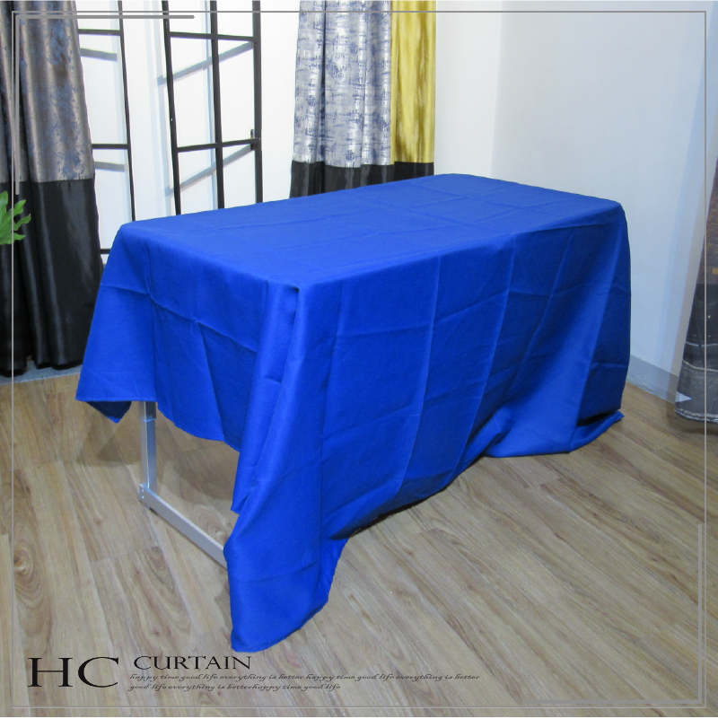 H10-1 素色方桌巾270*145公分