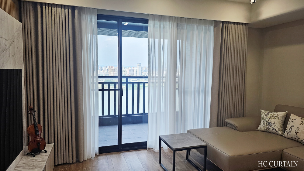 窗簾類作品-廣宇萬和蔡宅