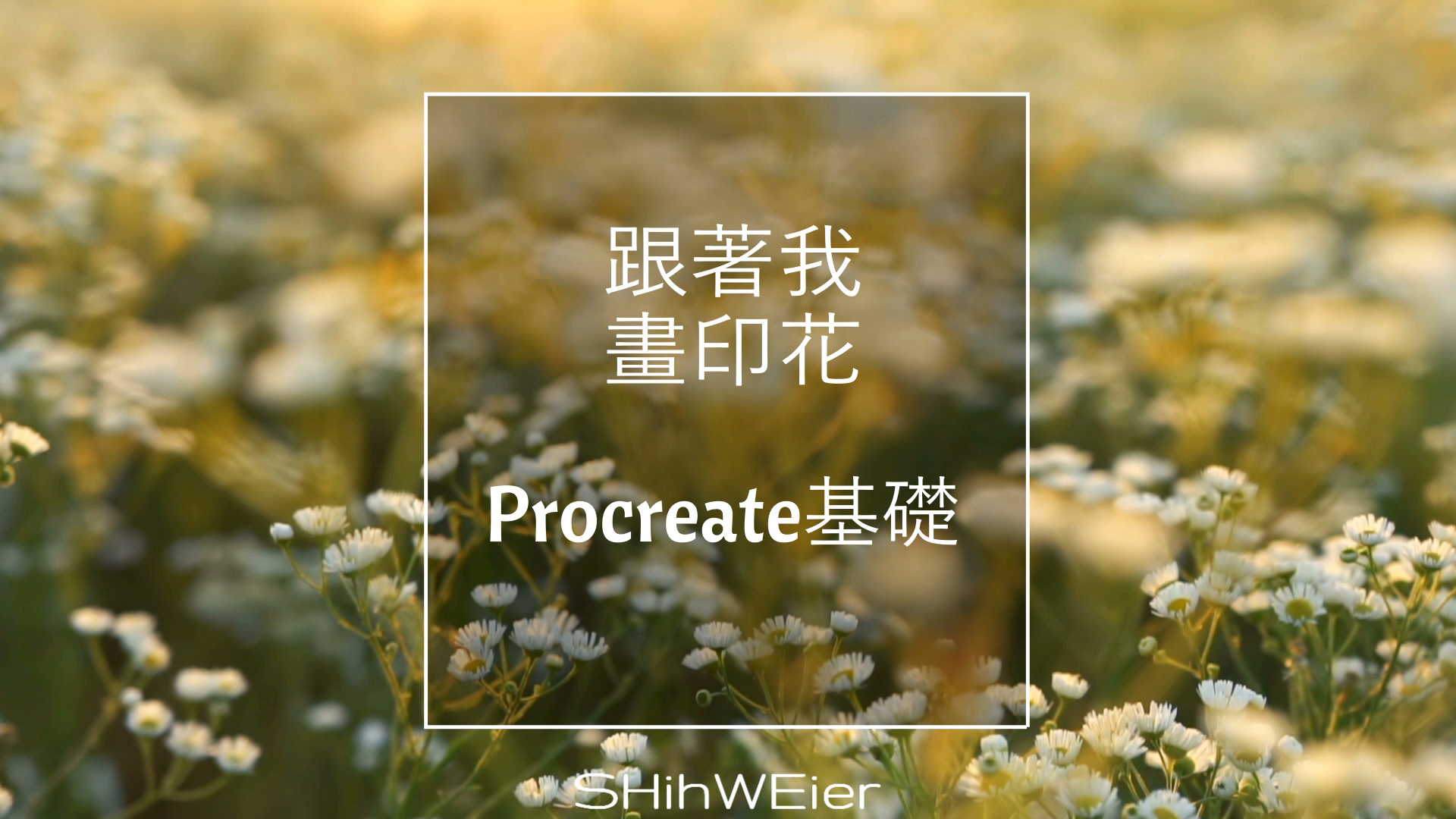 【印花設計教學3】跟著我畫印花 一次學會Procreate基礎(上)